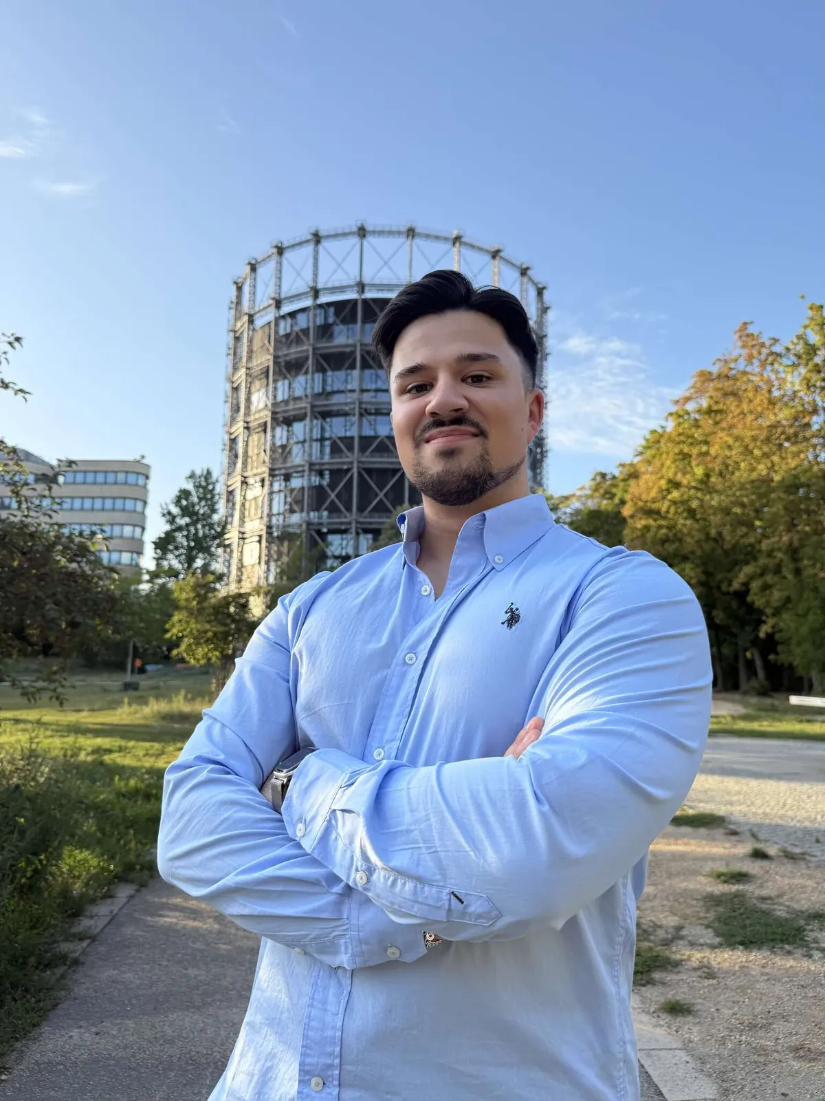 Alexander Przybilla im Berliner Park